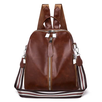 

Backpack Women Small Purse School Bags Fashion Travel Women's Softback Solid Pu Mochila Feminina Backpack Women 2019