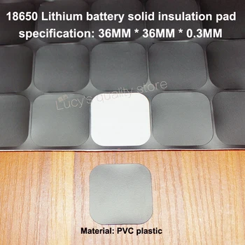 

20pcs/lot 18650 Universal Lithium Battery High Temperature Insulation Gasket 18650 Battery Pack Insulation 4S Surface Mat