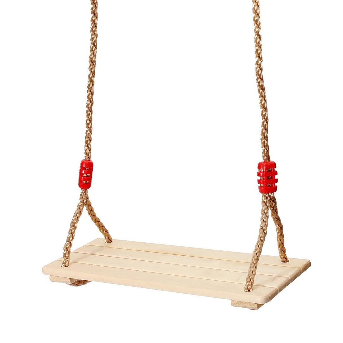 Adults and children Swing  Wooden Swing with Rope Toys for Children Outdoor Garden Swings