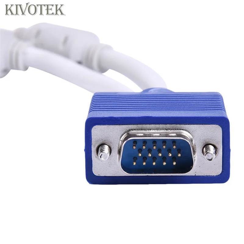 Раздельный преобразователь VGA на 2 двойных гнездовых адаптера Vga 3 шт./лот кабель
