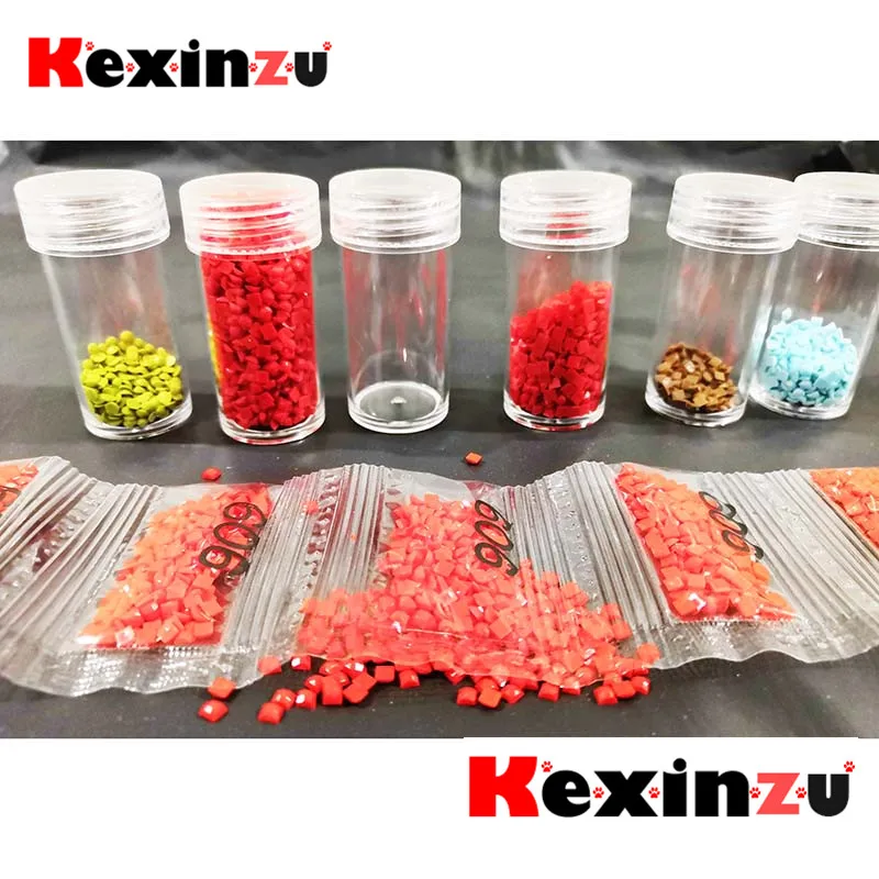 

Diamond Painting Accessories Box DIY Container Embroidery Mosaic Tools Bead Cross Stitch Plastic Drill Storage 8 bags