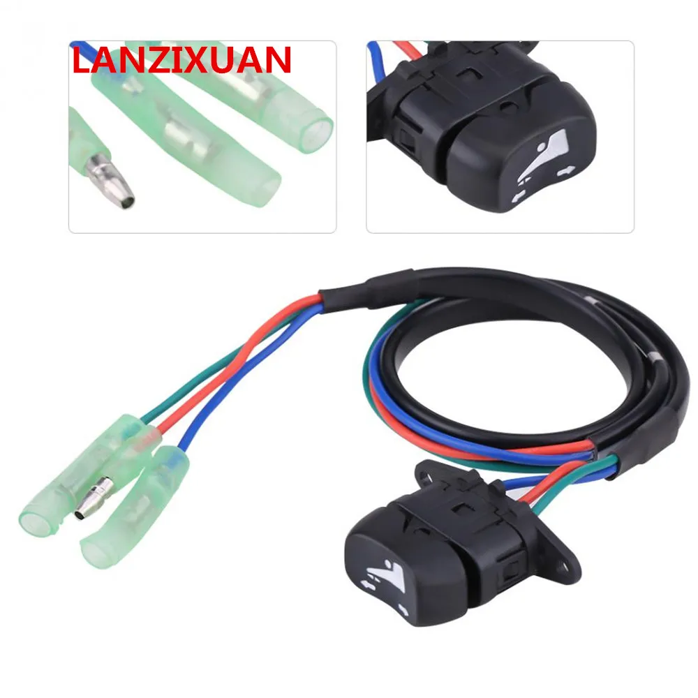 37850-90J00 37850-90J01 37850-90J02 37850-90J03 37850-90J04 отделка и наклон переключатель для Suzuki, подвесной лодочный мотор пульт дистанционного управления