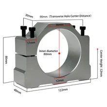 80 мм крепеж ЧПУ Шпиндельный мотор зажимной кронштейн 65 мм Шпиндельный мотор кронштейн с винтами