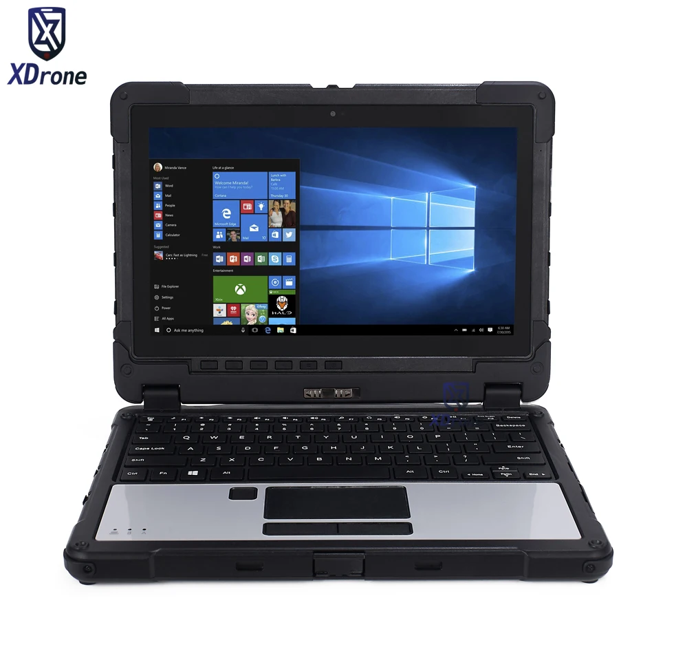 Прочный военный ноутбук мобильный полицейский планшетный ПК Windows 10 11 6 дюйма Intel