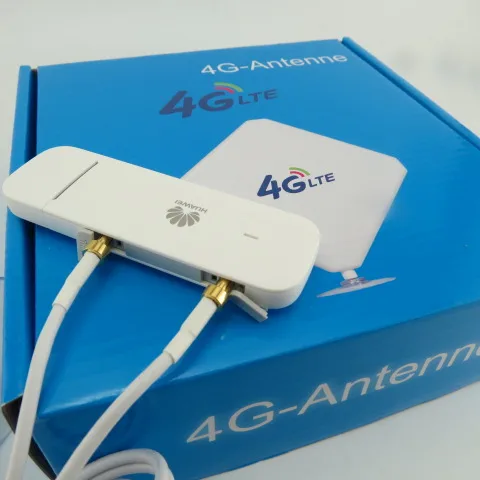 USB флешка HUAWEI E3372h 607 LTE с частотой B28 + B3 3G / 4G WIFI антенна 35 дБи усилитель сигнала Wi Fi
