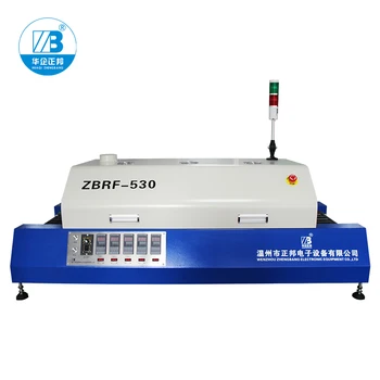 

SMT Hot Air Heating Reflow Soldering Oven Automatic Reflow Soldering Oven +5 Temperature zone