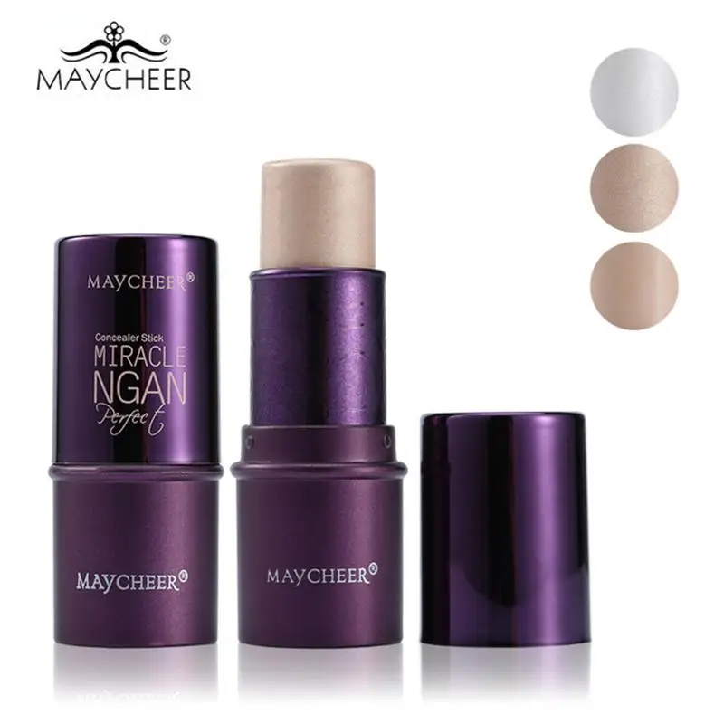3 цвета тональный крем для лица палитра макияж Stick ручка дополнительно корректор