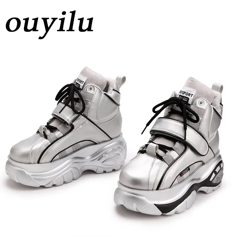 

2018 OUYILU Women Running Shoes Loopschoenen Womens Sneakers Dames Sneakers Inner Heightening Sneakers Ladies sneakers shoes