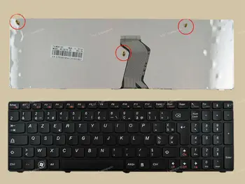 

New FR French Clavier For LENOVO Ideapad Z560 Z560A Z565A G570 Laptop Keyobard Black Frame Black Win8
