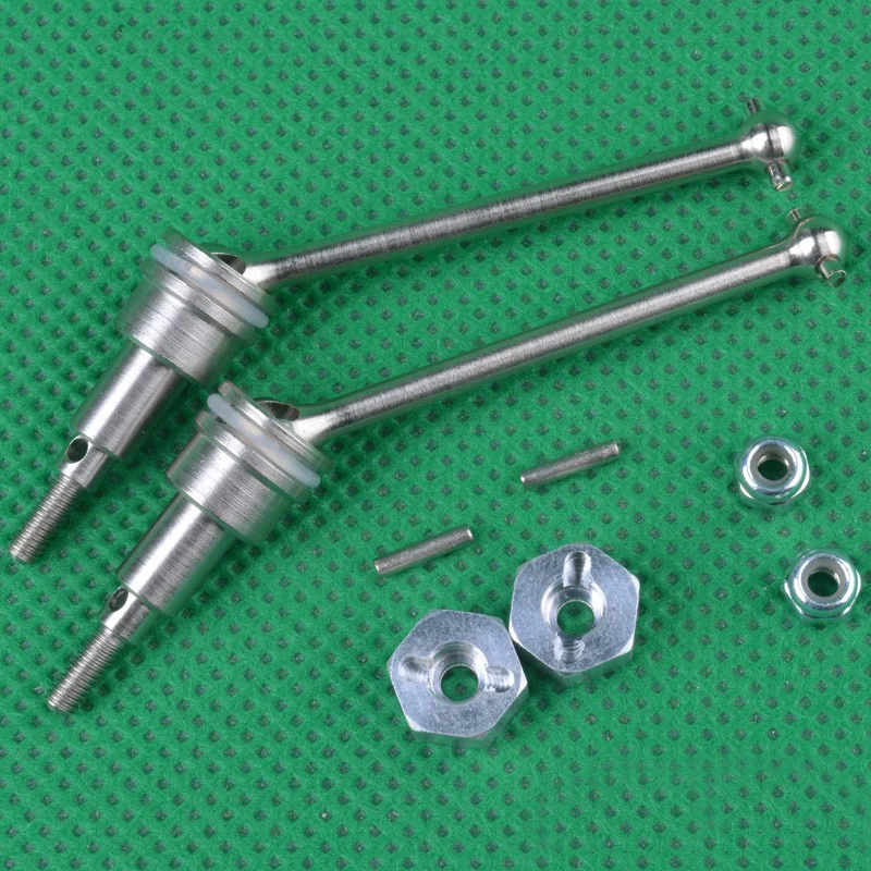 

2PCS 1/18 HBX 18859 18858 18856 18857 Drive Shaft Metal Universal Joint Transmission Axle Dogbone for 1:18 RC Cars Upgrade Parts