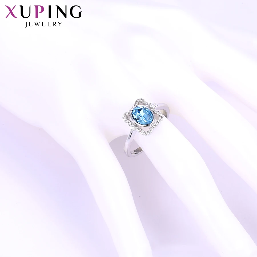 Предложение Xuping Элегантное свадебное кольцо для женщин модные Кристаллы от Swarovski