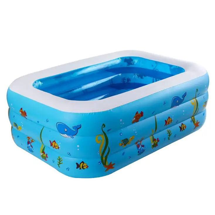 children's large inflatable pool thick green PVC baby swimming pool baby bath tub, float swimming bean bag beds