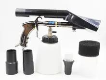 NEW Z-020 air regulator high quality bearring tube tornador gun combo vacuum adapter(2in1design,clearn&vacuu togeth)(1whole gun)