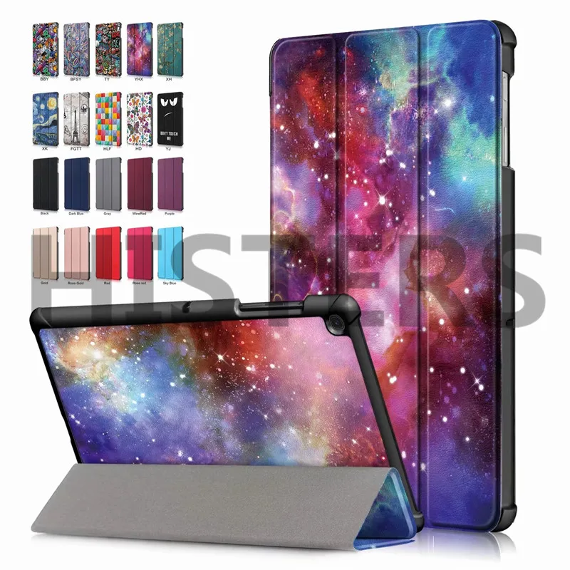 

Smart Wake-Sleep Cover For Samsung Galaxy Tab S5e 10.5 inch 3-Folded Case for Samsung Tab SM-T720 SM-T725 Magnetic Funda Capa