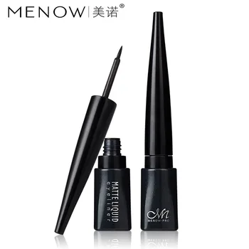 

MENOW Big Eyes Waterproof Soft Black Matte Liquid Eyeliner Pen Quick Dry Long Lasting Waterproof Eye liner Cool Eyes Makeup