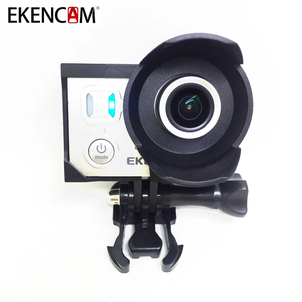 

EKENCAM Anti-Exposure Frame Mount for H5s H6s with Lens Hood Housing Case suit for GoPro HERO 4 EKEN H8R H3R Cameras Accessories