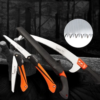 

UNeefull Portable Trimming Saw 150 /200 /250mm 65Mn Serra Cutting Hand Folding Mini Saw with TPR Handle Collapsible Saw for Wood