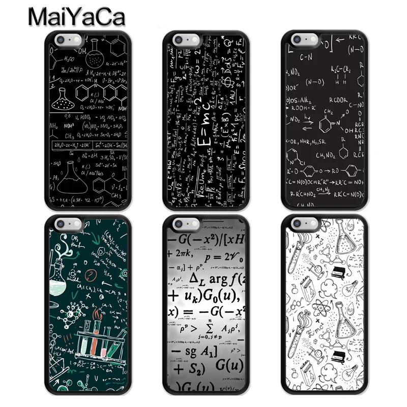 

MaiYaCa Science Math Physics Formulas Phone Case For iphone 11 Pro MAX X XR XS MAX 6 6S 7 8 Plus 5 5S TPU Back Cover Fundas