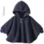 Crianças do bebê do Inverno Dos Miúdos Meninos Meninas Double-side Desgaste Manto Roupas de Bebê Bebe Poncho Capa Outerwear Casaco de Moletom Com Capuz