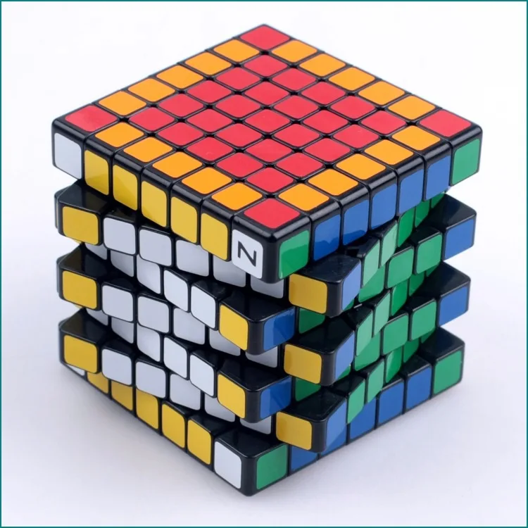 Shengshou lignlong 7x7 куб скоростной куб 6,9 см размер Твист Головоломка скорость обучающая игрушка или хороший подарок для детей