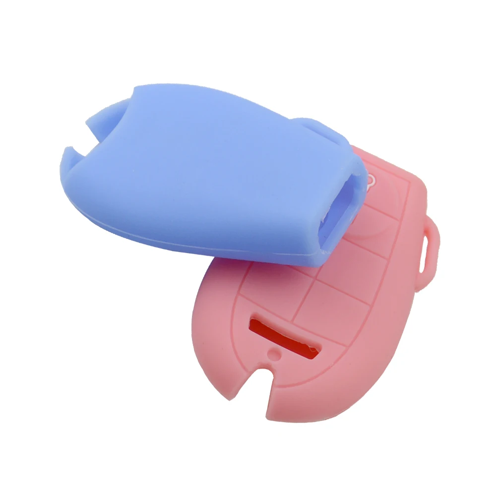 3 button silicone car key cover for Chrysler 5
