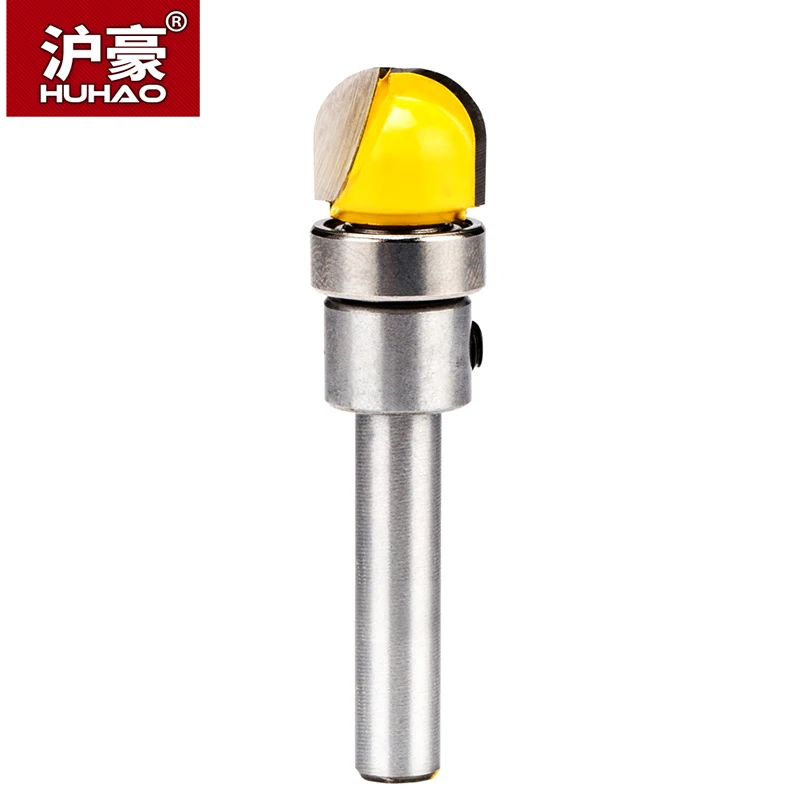

HUHAO 1pc 1/2" Shank Router Bit Tungsten Carbide Woodworking Milling Cutter Round Edge Round Milling Cutter Engraving Tool