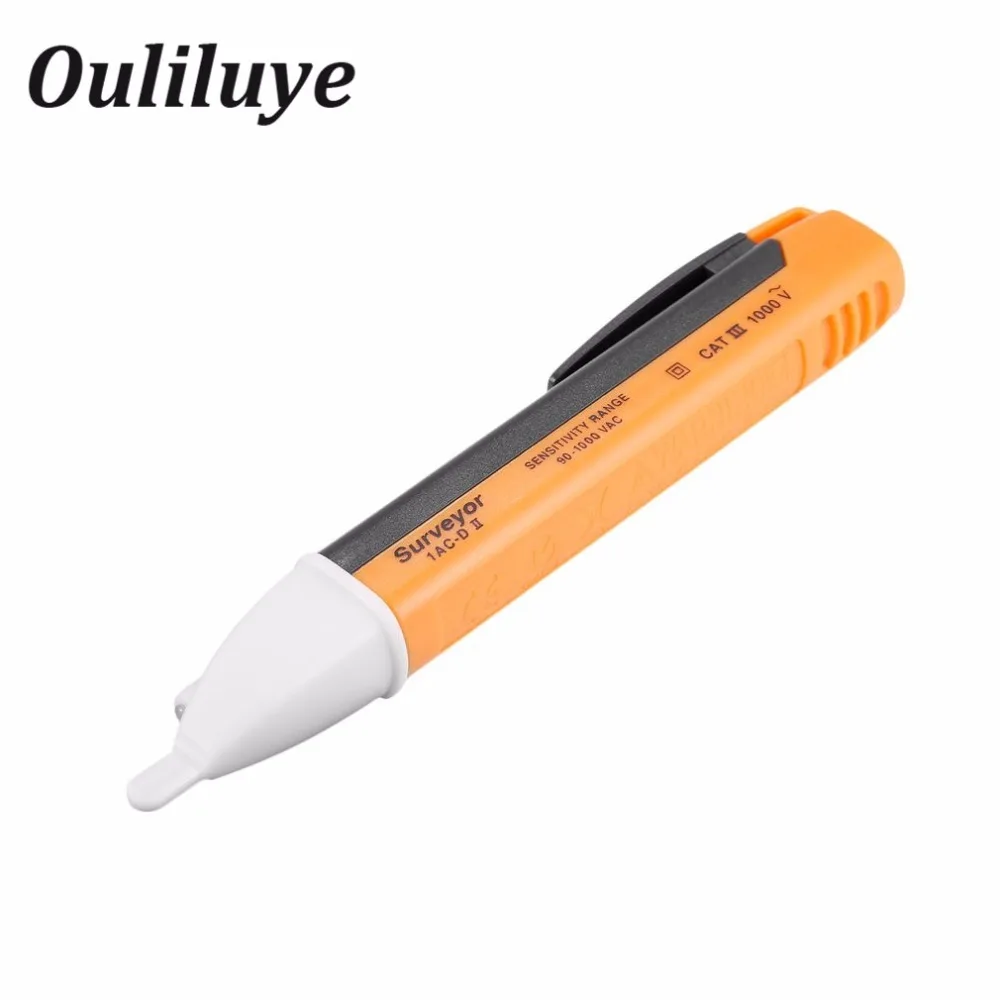 

Mini Non-contact Voltage Power Indicator Voltmeter Sensor Tester Electric Test Pen Socket Wall AC Power Outlet Voltage Detector