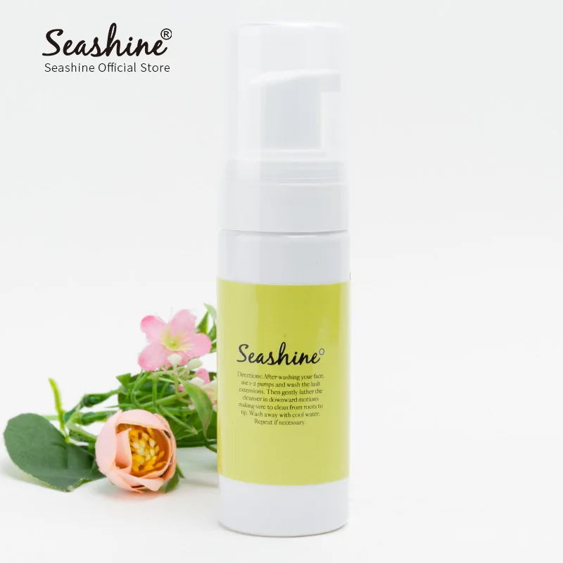 

Seashine Lashes Extension Cleanser Shampoo 1PC Individual Eyelashes Detergent Makeup Remover Tool Free Shipping