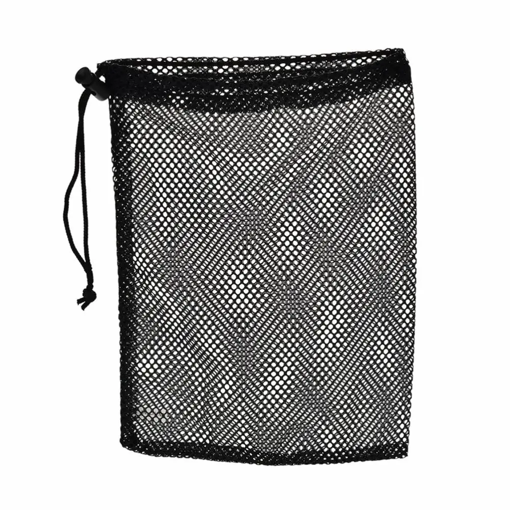 1 шт. черная нейлоновая сумка для мячей для гольфа сетчатый мешок для гольфа Настольный теннис 48 шариков ручка для мешка для хранения застежка 30x19 см