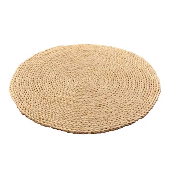 

Handmade Corn Husk Mats Futon Tatami Dinner Circle Placemat Japanese Yoga Cushion