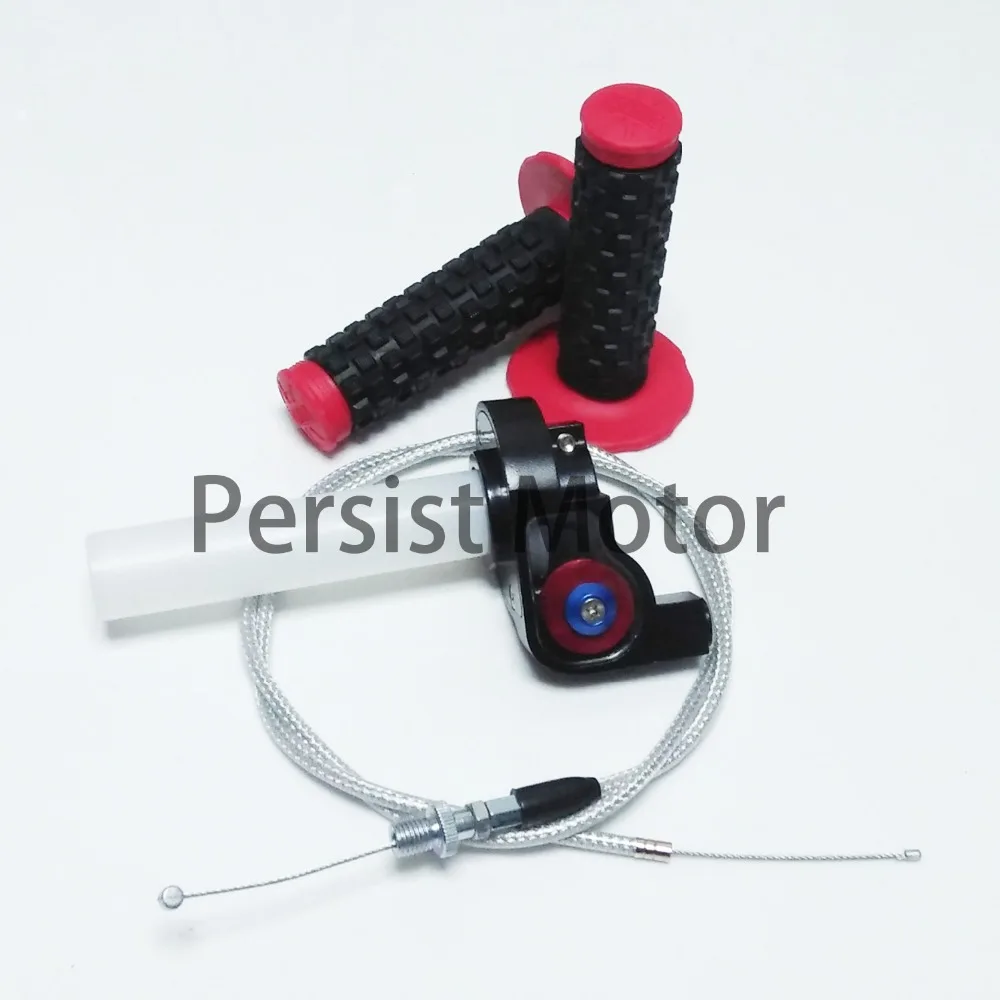Aluminum Throttle Grip Quick Twist Gas throttle Settle with throttle
