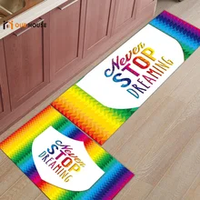 Ourhouse Радуга мечта геометрические коврики для входного Пути Грязи мусора грязи Траппер загрузки скребок для обуви аксессуары наборы пол Carpe