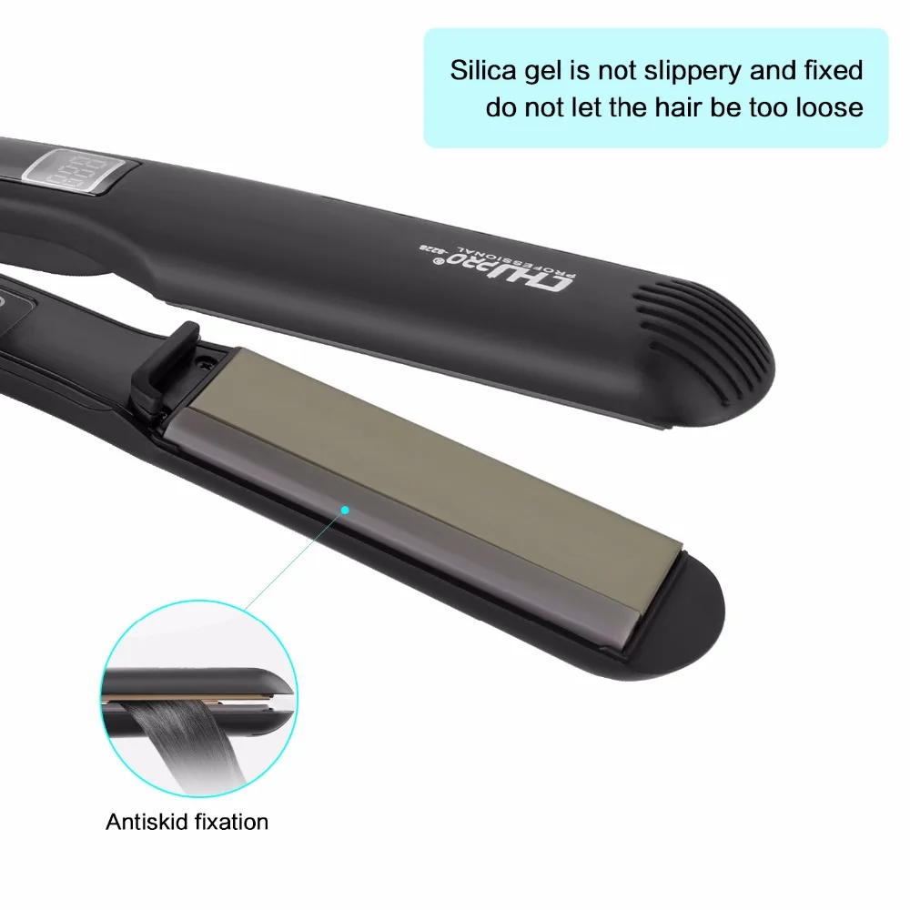 CHJ-Hair-Straightener-LCD-Display-gative-ions-Function-Flat-Iron-Tourmaline-Ceramic-Plate-Professional-Black-Straightening (2)