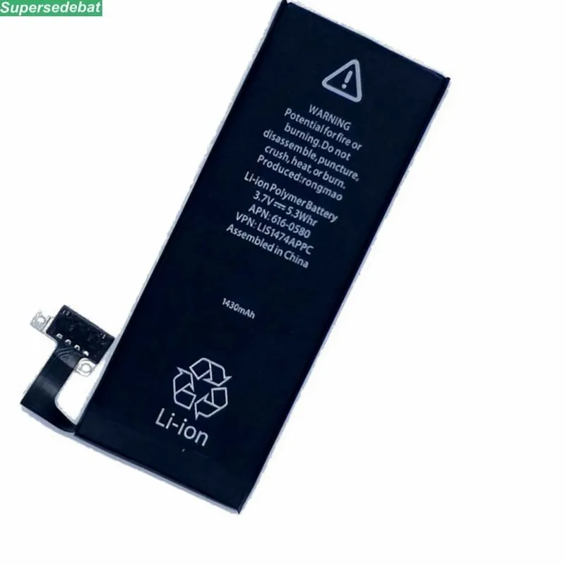 

1430mAh Battery for apple iPhone 4s Rechargeable Phone Bateria Accumulator With Machine Tools Kit Mobile Batteries 0 Cycle