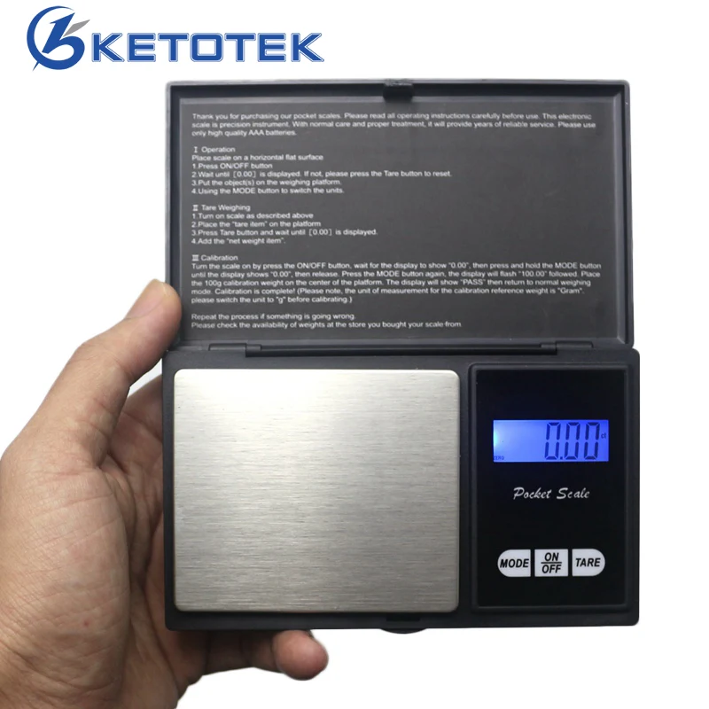 

200g 0.01g Mini Digital Jewelry Scale Electronic High Precision 0.01 Weighing Balance