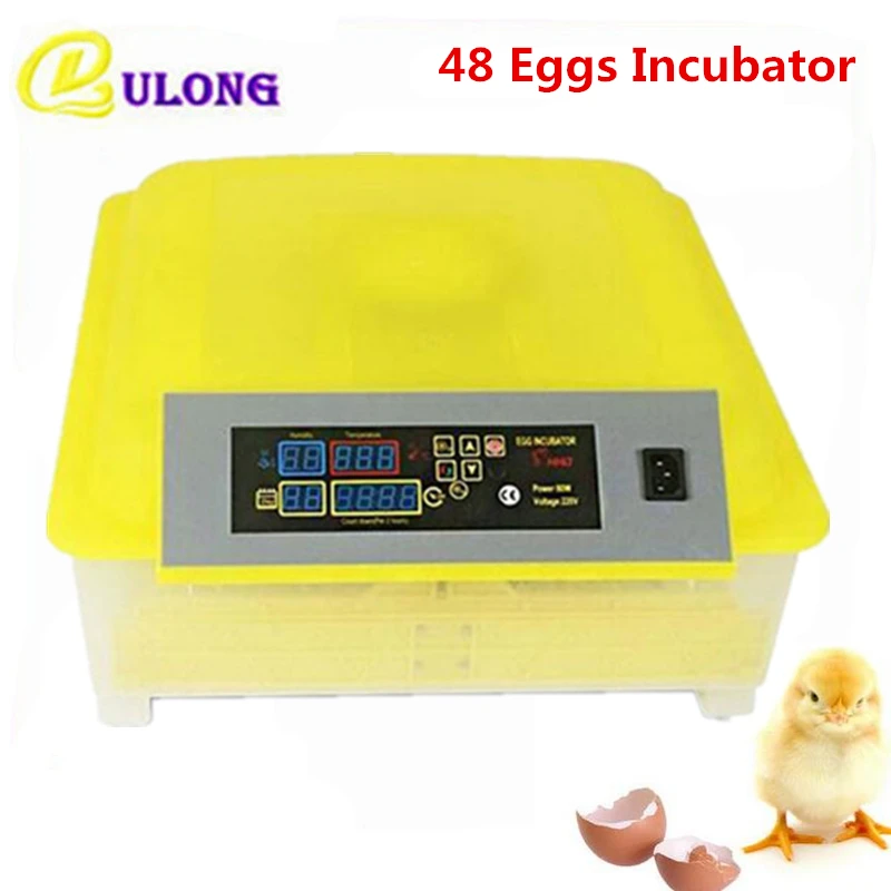 

48 Chicken hatcher automatic chinese mini hatchery machine farm use incubator for poultry hatching tray brooder