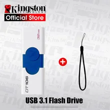 Kingston USB флеш-накопитель DT106 флеш-накопитель usb3.1 16 ГБ 32 ГБ U диск usb 16 ГБ 32 ГБ память флэш-память