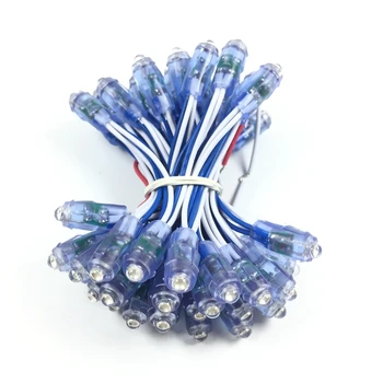 

2000pcs/lot DC5V 9mm Led Pixel Module Waterproof IP67 LED Backlight for letter sign advertising 50pcs a string