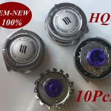 10 шт. HQ8 бреющая головка бритвенных лезвий для Norelco Philips Бритва AT750 AT751 AT890 AT891 HQ7120 HQ7100 HQ7140 HQ7160 HQ7180