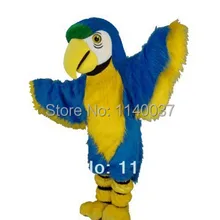 Маскоты длинные волосы Материал синий Ара Маскоты взрослых Размеры Маскоты te Маскоты наряд костюм партии Карнавал Cosply Костюм