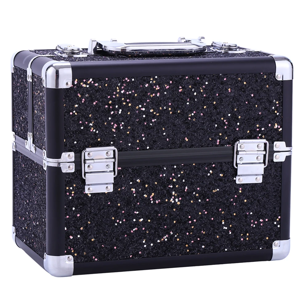 

Professional Handbag Fashion Makeup Bag For Women Multifunction Makeup Professional Master Manicure Eyebrow Cosmetology Case