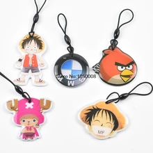 5 шт./лот UID сменная карта маленький кулон NFC Брелок 13,56 МГц ISO14443A блок 0 записываемый MF1 1 K S50