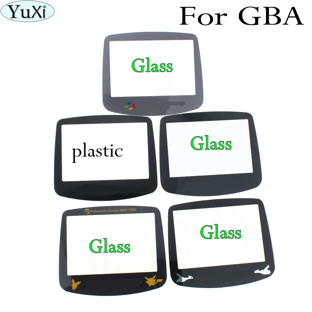 

YuXi Plastic Glass Lens for GBA Screen Glass Lens for Gameboy Advance Color Lens Protector W/ Adhensive