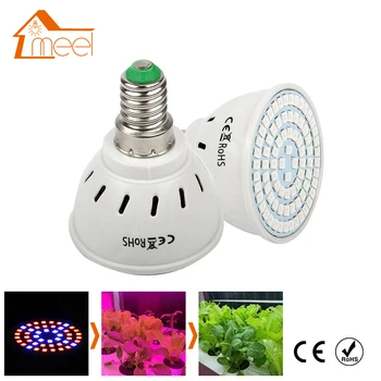 

220V LED Grow Light E27 E14 GU10 MR16 Full Spectrum Led Plant Growing Lamp Bulb for Hydroponic Flower Plant Growing Spotlight