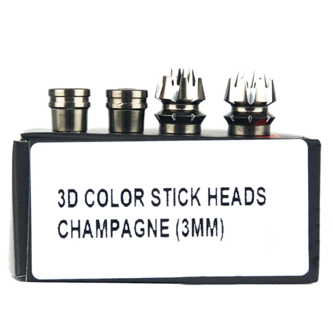 HOBBYINRC 1 Pair Star Power Antislip Stick Head 3D Colorful Control Rocker 3mm For FUTABA