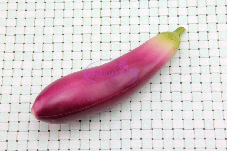 

Plastic fake fruit set high artificial model child supplies props eggplant