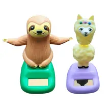 Украшение для автомобиля на солнечных батареях, Овечий Ленивец, мультяшная кукла, инновационный подарок на Хэллоуин, украшение для автомобиля, милые игрушки, аксессуары