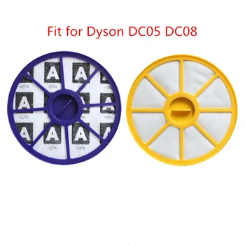 

New Can Track Washable Pre Motor Filter & HEPA FILTER replace For DYSON DC05 DC08 Vacuum Cleaner Parts