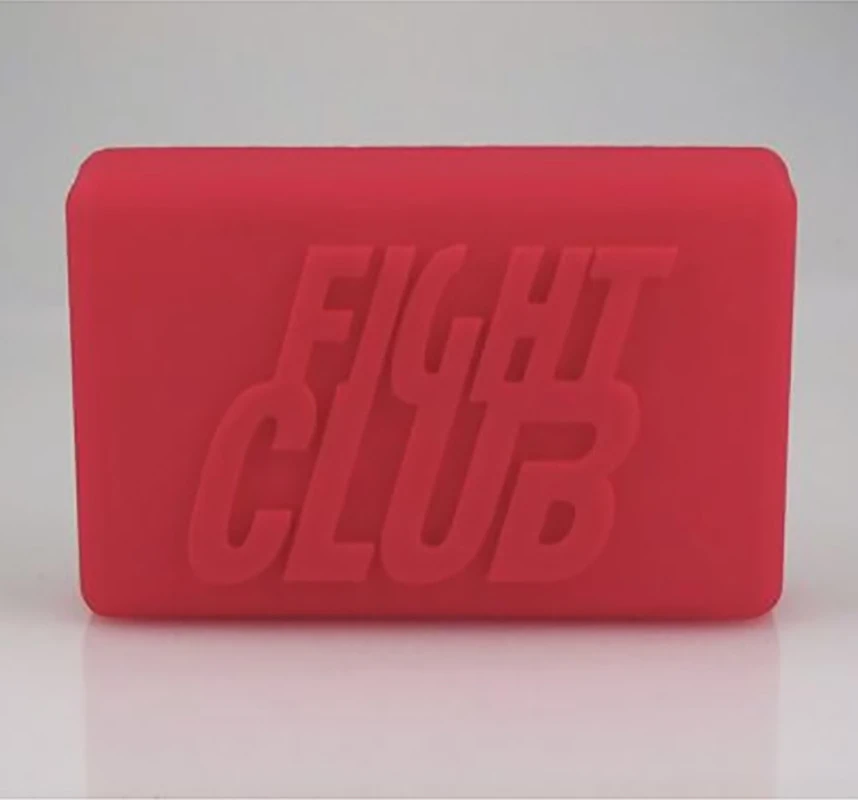 Fight Club Word прямоугольные формы для мыла ручной работы помадка украшения торта полимерные глиняные формы Арома каменные формы гибкое мыло