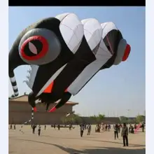 Большие воздушные змеи для взрослых воздушный змей с одним леером нейлоновая ткань Рипстоп vliegers воздушный змей погода лопасти трилобитовый кайт мягкий pulpo windsock